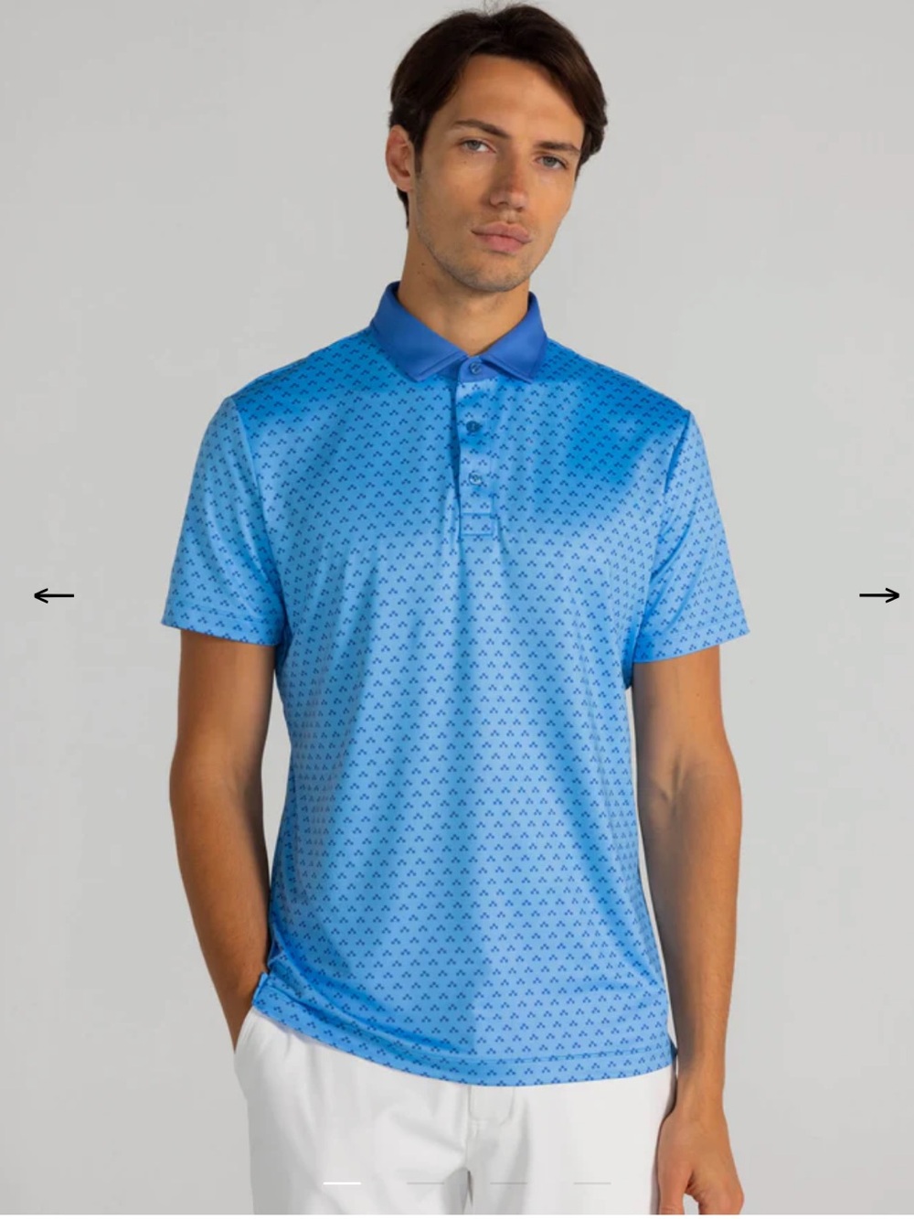 Redvanly Hume Short Sleeve Polo Shirt Iceberg Blue size Medium NWT NEW